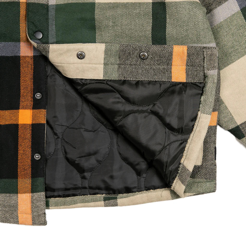 Primitive Circuit Flannel Khaki Jacket