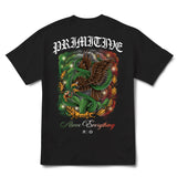 Primitive Por Vida Black Heavyweight Tee S/s Shirt