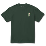 Primitive Por Vida Forest Green Heavyweight Tee S/s Shirt