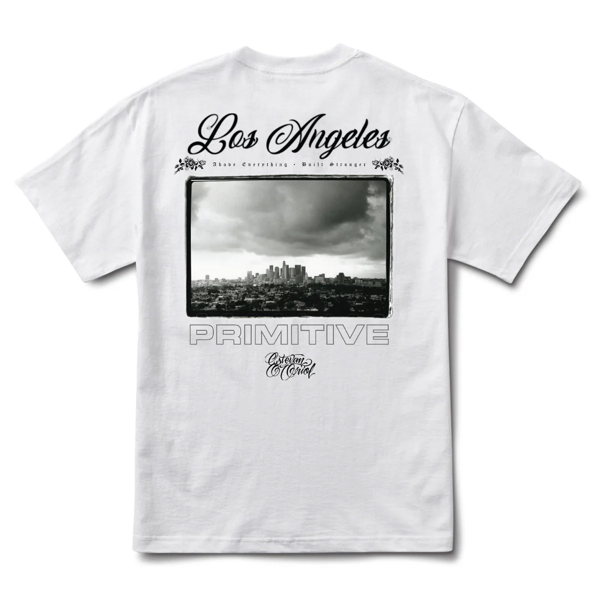 Primitive City of Angels White Heavyweight S/s Shirt