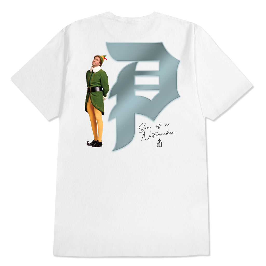 Primitive x Elf Movie Jolly Tee White S/s Shirt