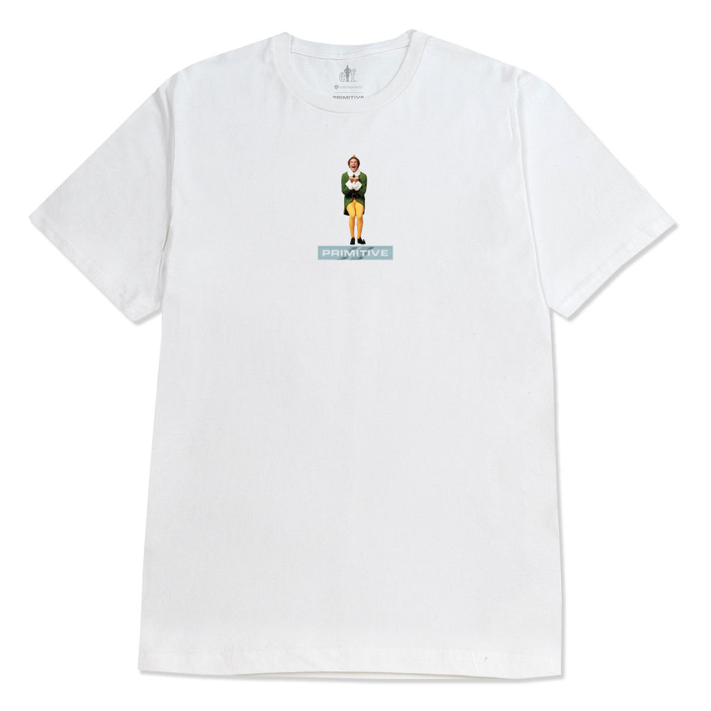 Primitive x Elf Movie Jolly Tee White S/s Shirt