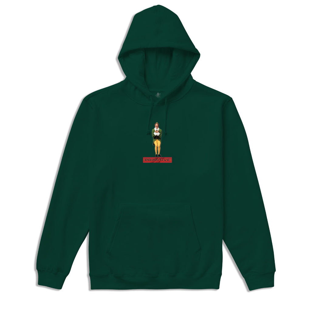 Primitive x Elf Movie Jolly Forest Green Hooded Sweatshirt