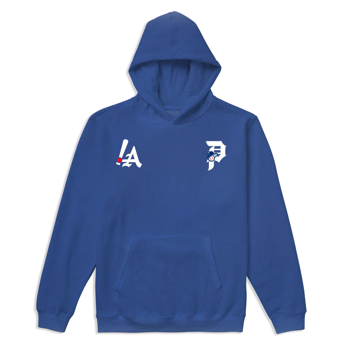 Primitive Loyalty Washed Royal Blue Hooded Sweatshirt