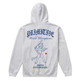 Primitive Loyalty White Hooded Sweatshirt