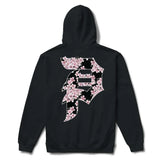 Primitive Sakura Black Hooded Sweatshirt
