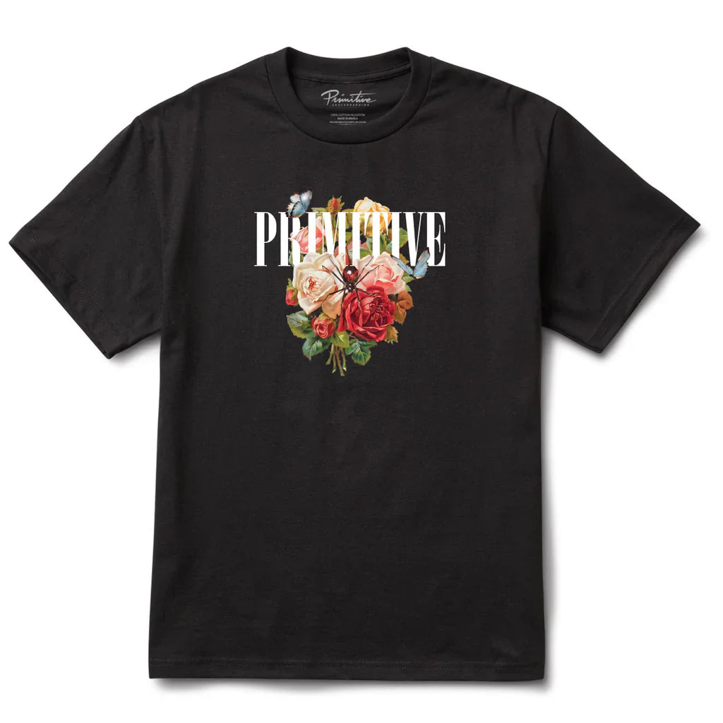 Primitive Ashbury Black Heavyweight S/s Shirt