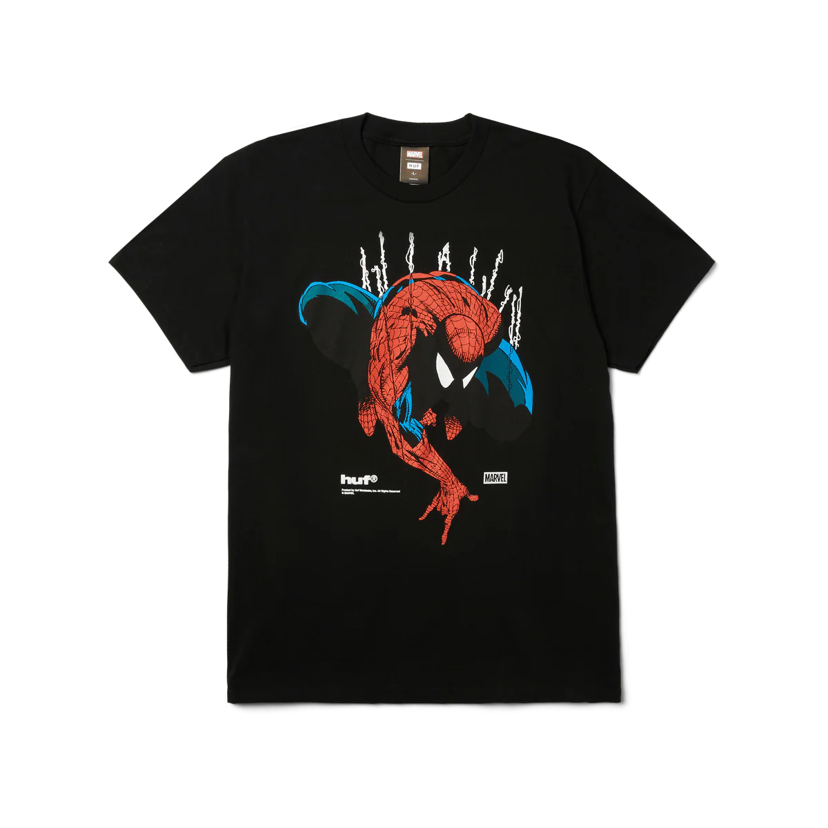 Huf X Marvel Spider-Man Perceptions Black S/s Shirt