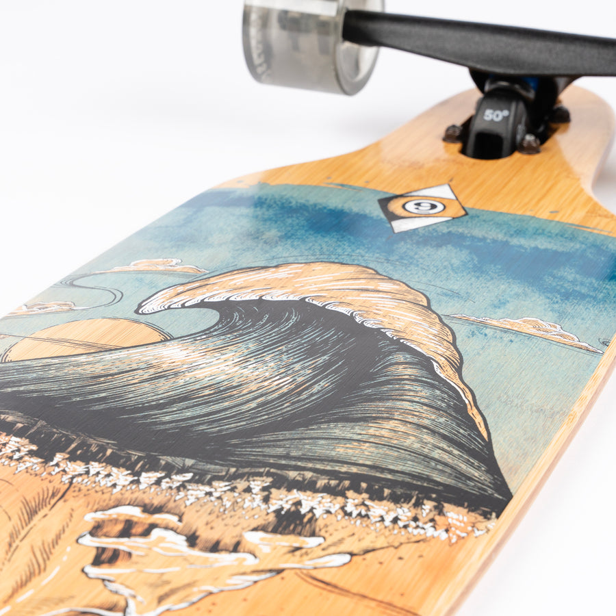 Sector Nine Pinnacle Lookout Longboard 41.125" x 9.625" Complete Skateboard