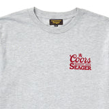 Seager x Coors Banquet Bumper Heather Grey S/s Shirt