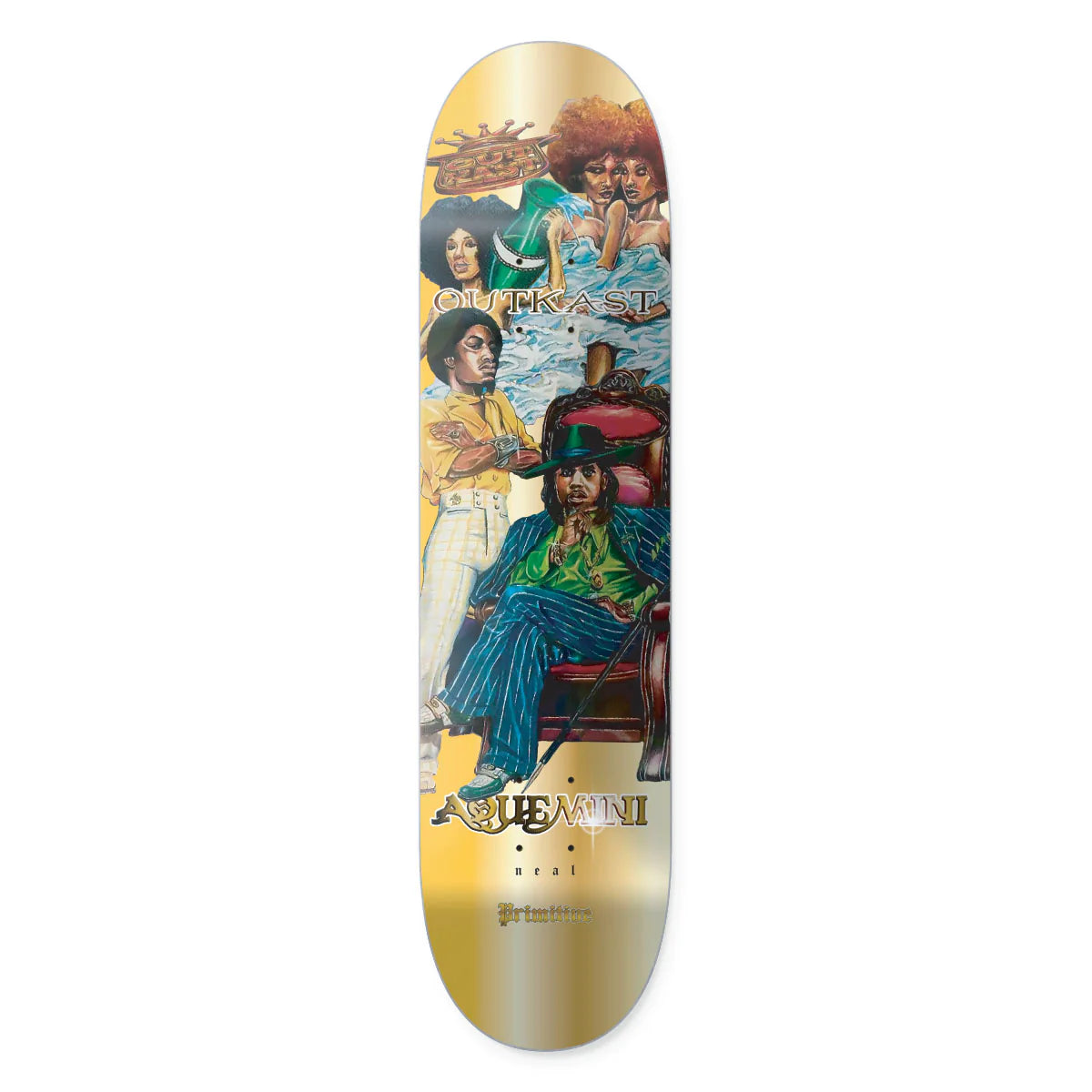Primitive x Outkast Aquemeni Team Skateboard Decks