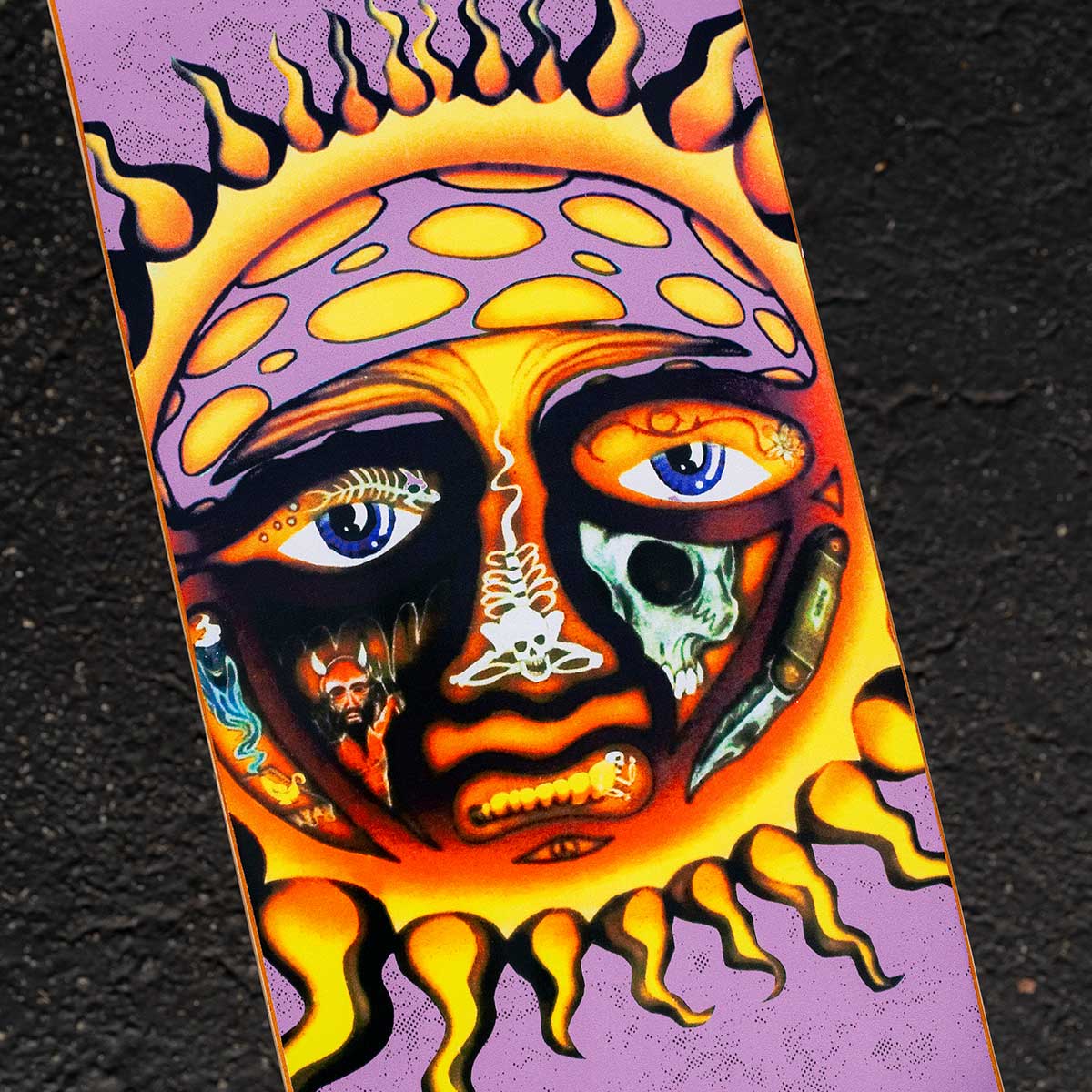 Primitive x Sublime Rise 8.5" Skateboard Deck