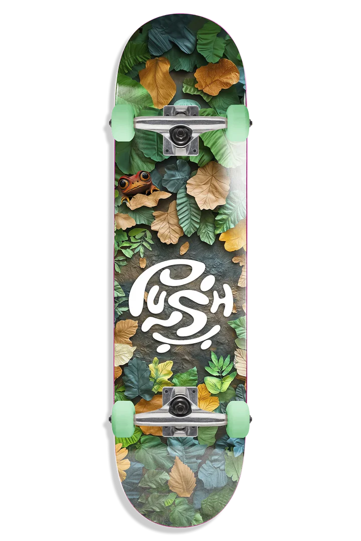 Push Forest First Push Green 7.75" Complete Skateboard