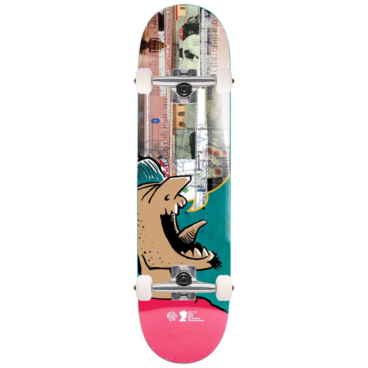 Push Andy Jenkins Guest BRF 8.25" Teal Complete Skateboard