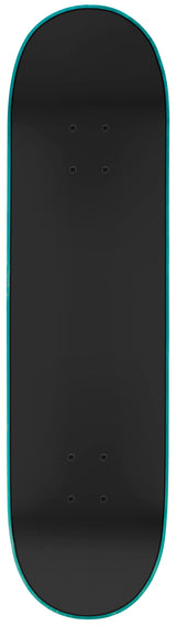 Push Smokey First Push Soft Top Blue 7.25" Complete Skateboard