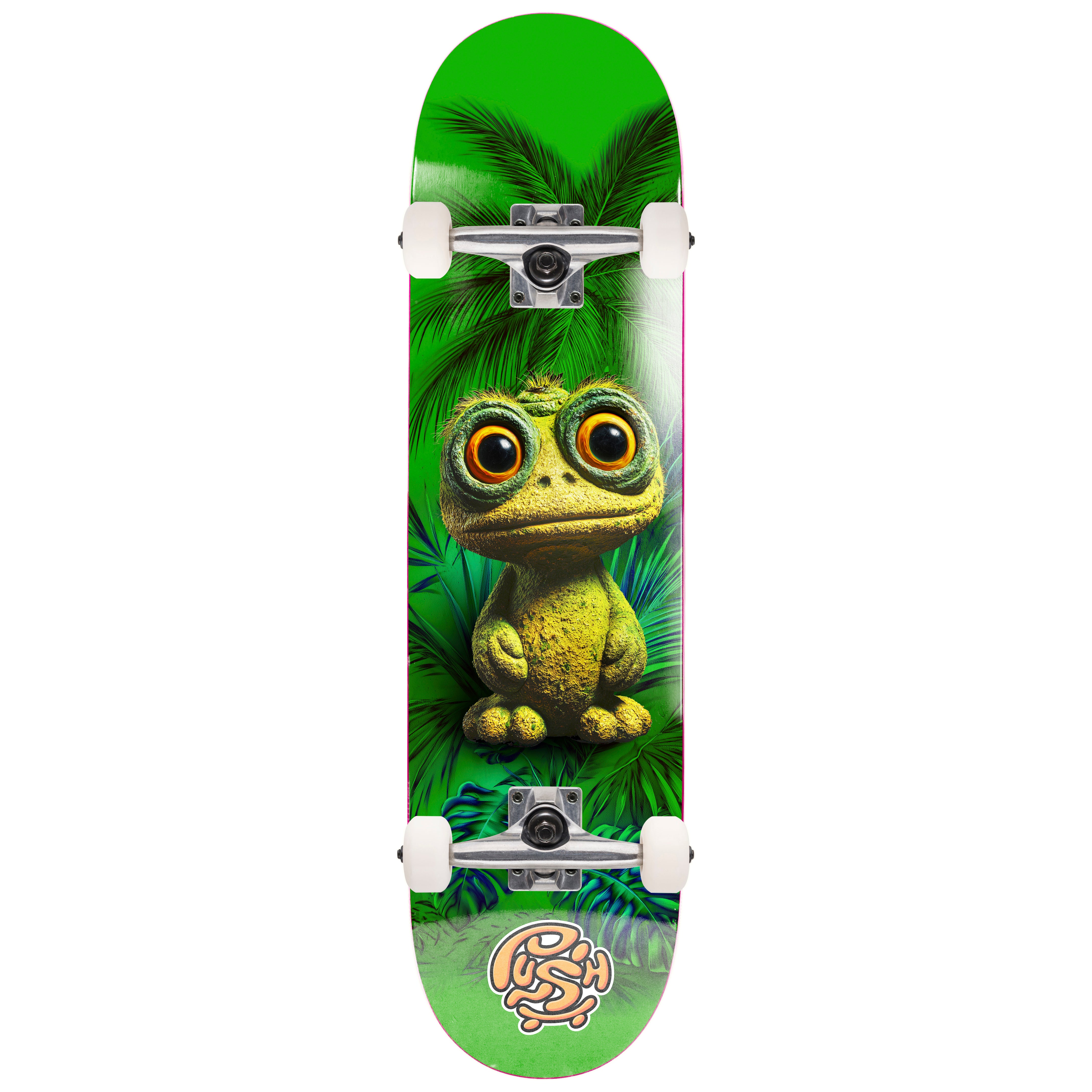 Skateboard ミントグリーン コンプリート Push Mr Frog First Push Green Complete Skateboard – Long Beach