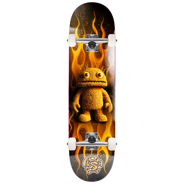 Push Mr Furry First Push Orange Complete Skateboard – Long Beach