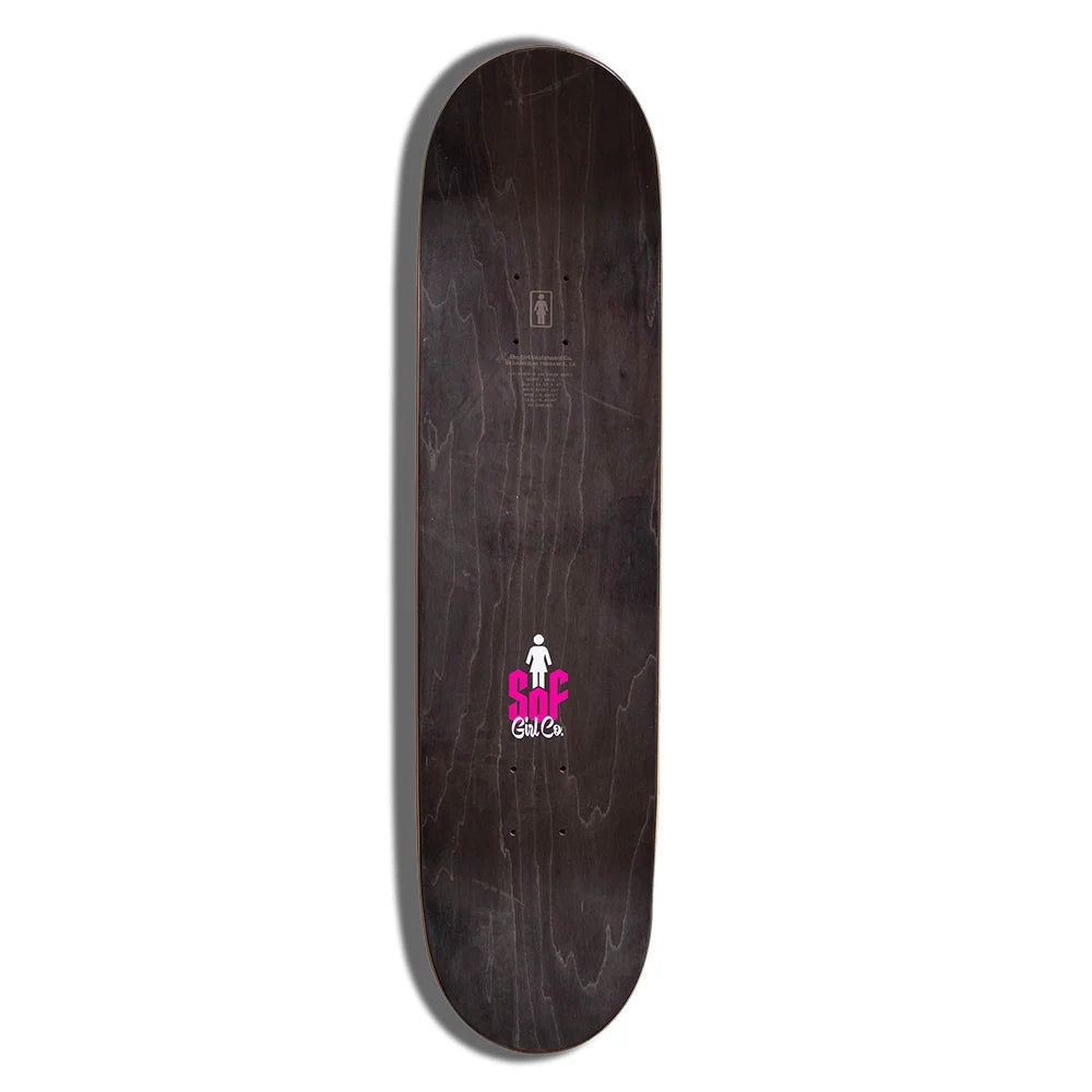 Girl Pacheco Skull Of Fame Series 3 Skateboard Deck