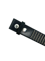 Loosey Interchangable Black Buckle Belt