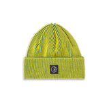 Polar Lines Merino Chartreuse/Army Green Beanie