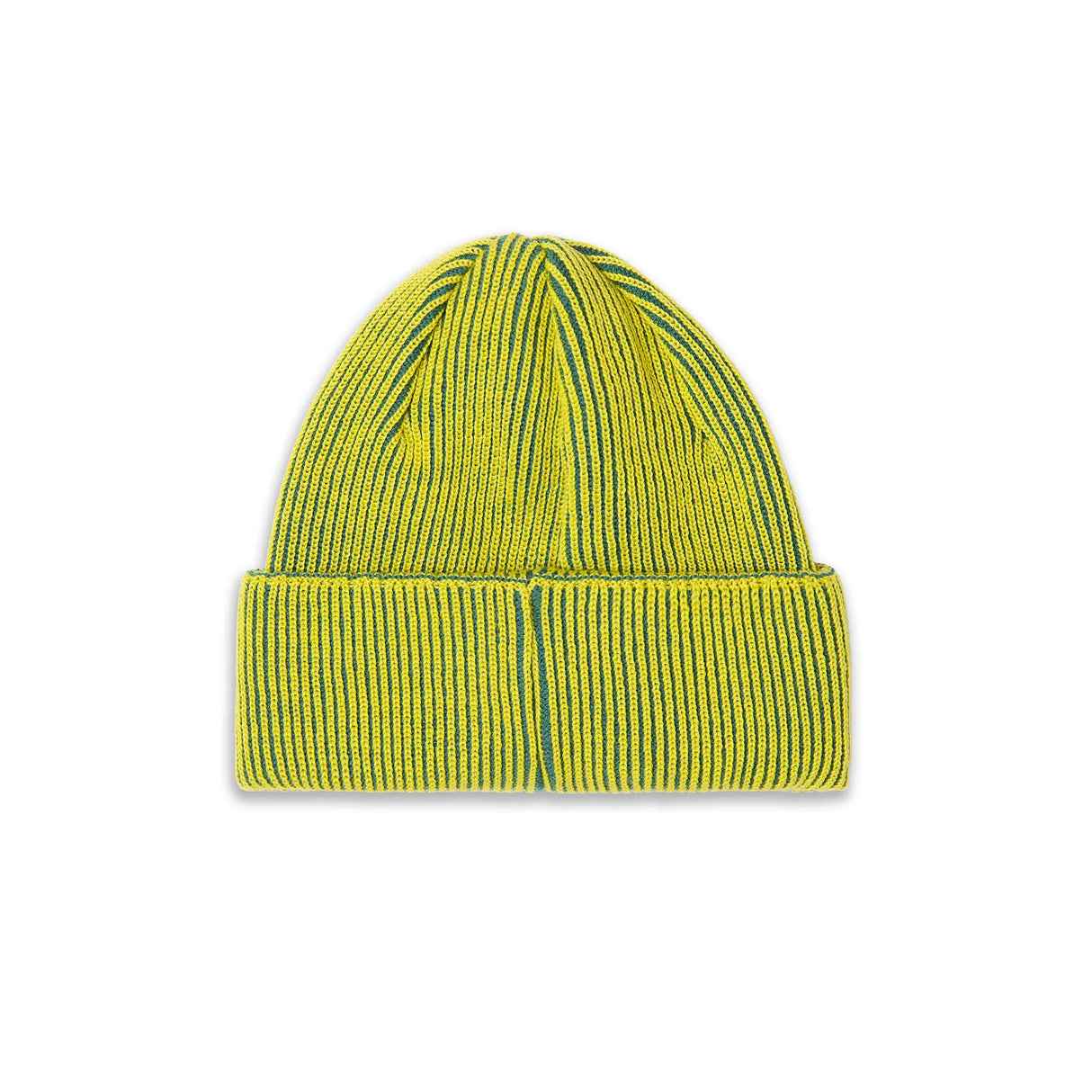 Polar Lines Merino Chartreuse/Army Green Beanie