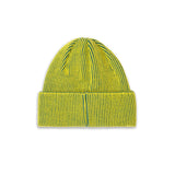 Polar Lines Merino Chartreuse/Army Green Beanie