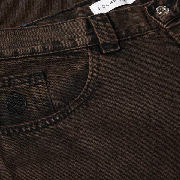 Polar Big Boy Brown Black Jeans – Long Beach Skate Co