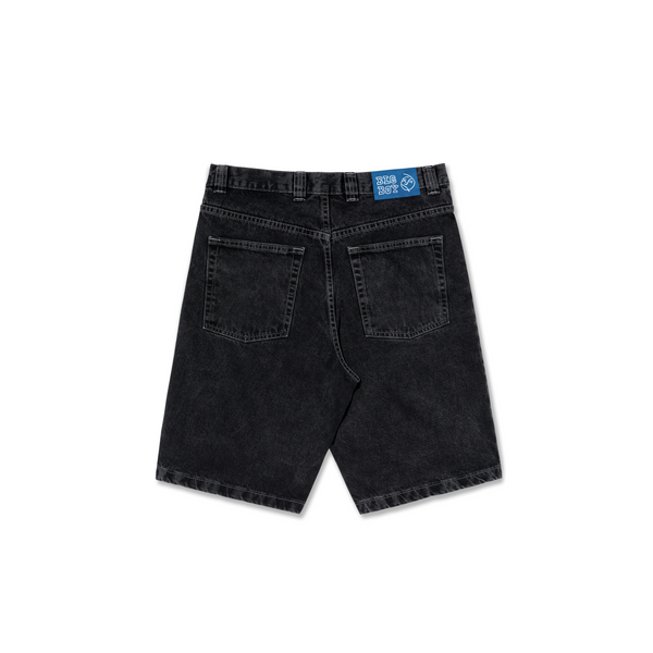 Polar Big Boy Silver Black Shorts – Long Beach Skate Co