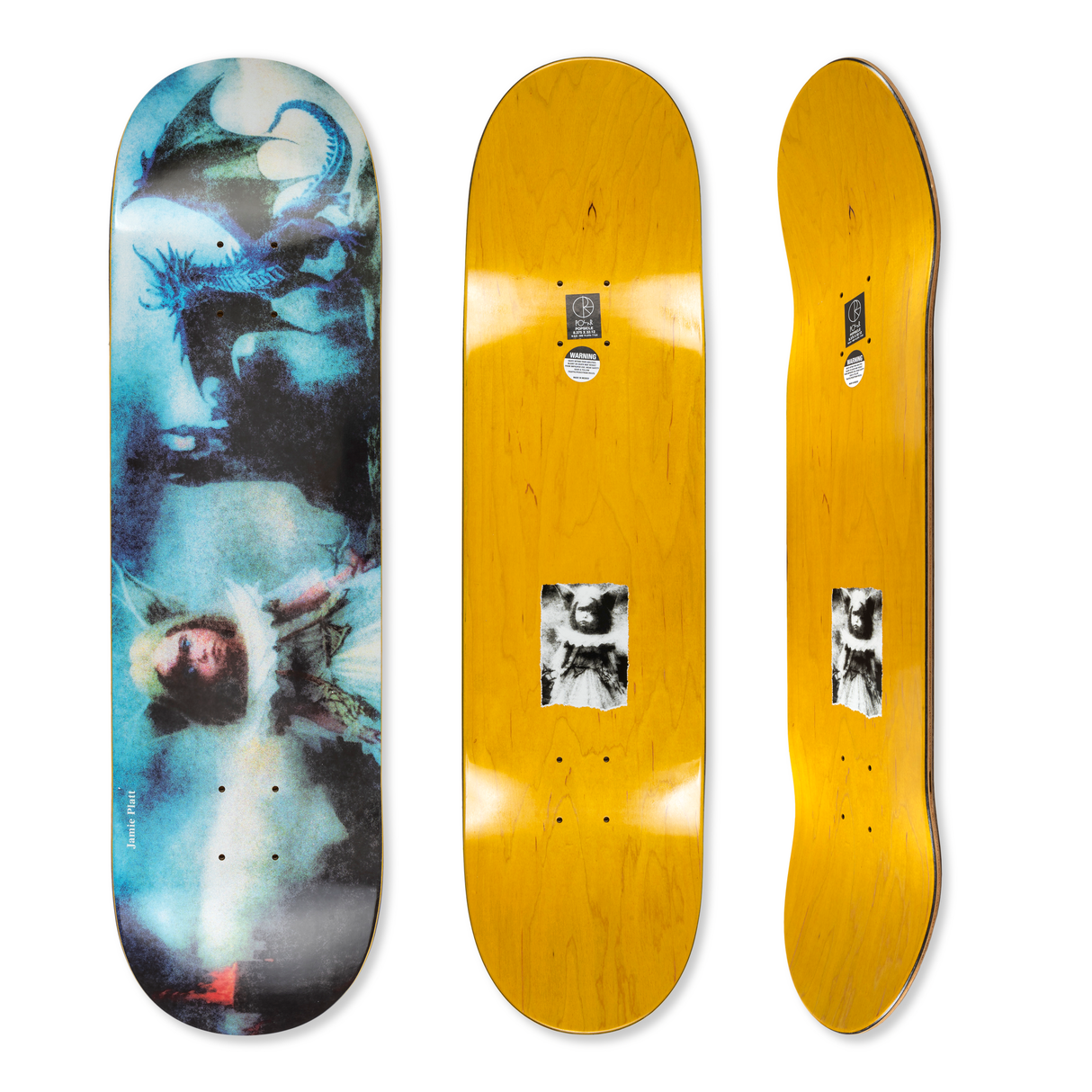 Polar Jamie Platt Dragon Land Skateboard Deck