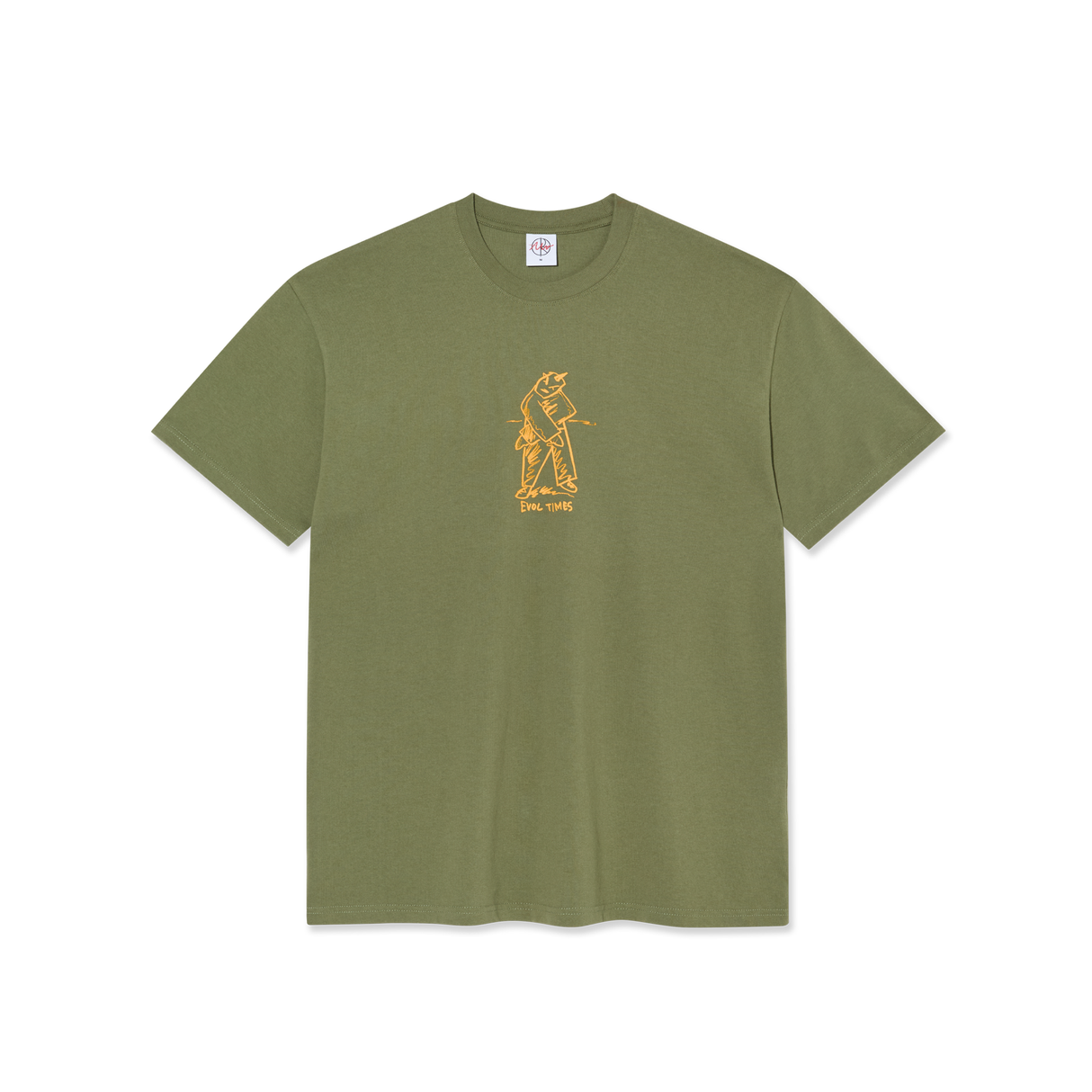 Polar Evol Times Army Green S/s Shirt