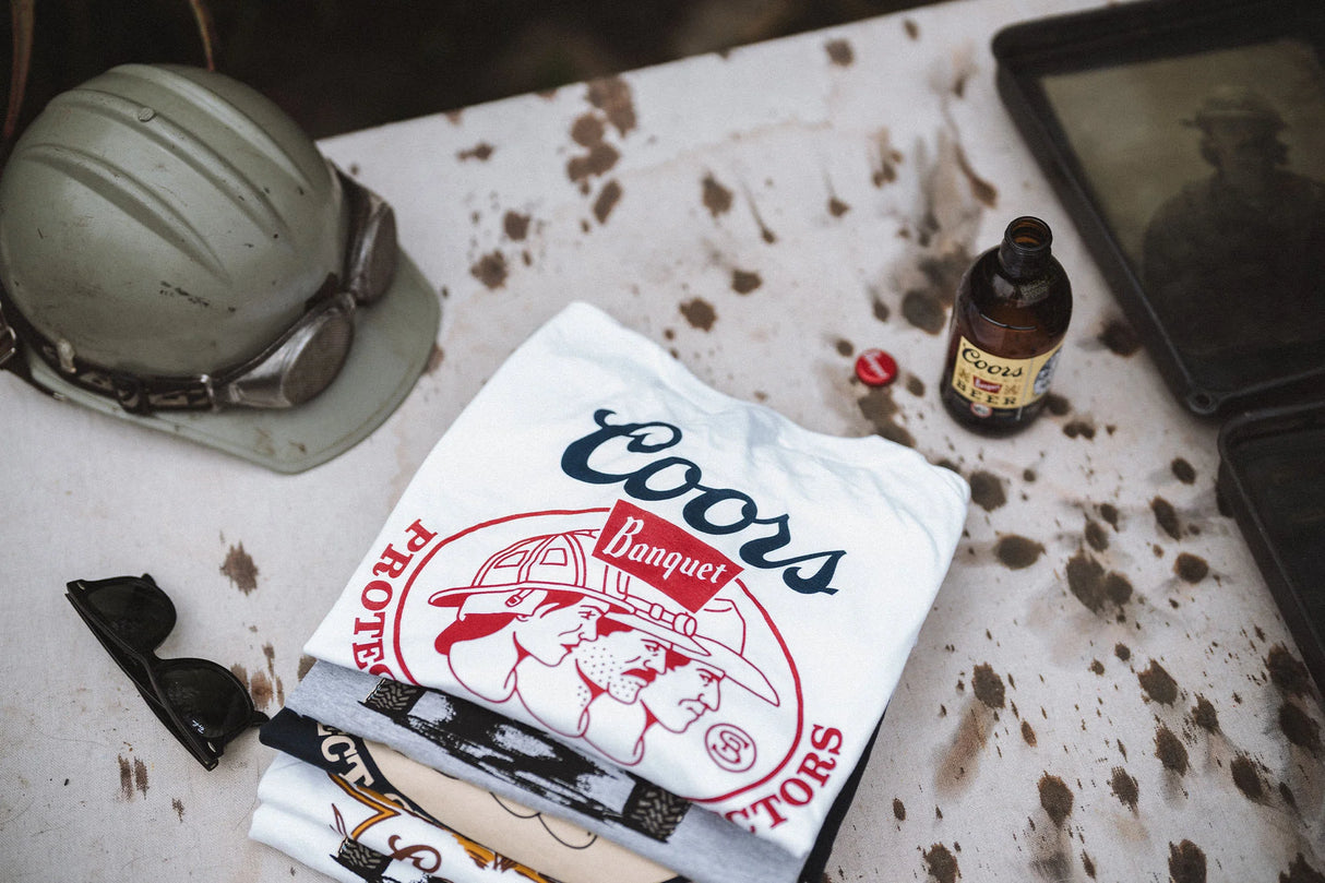 Seager x Coors Banquet Protectors White S/s Shirt