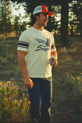 Seager Riggins White Crew S/s Shirt