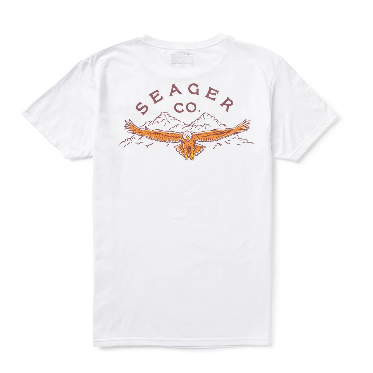 Seager Soarin' Vintage White S/s Shirt