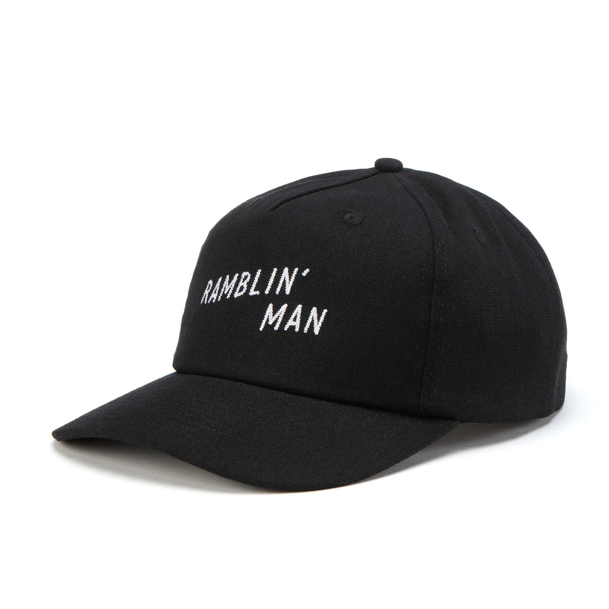 Seager Ramblin' Man Hemp Black Snapback Hat