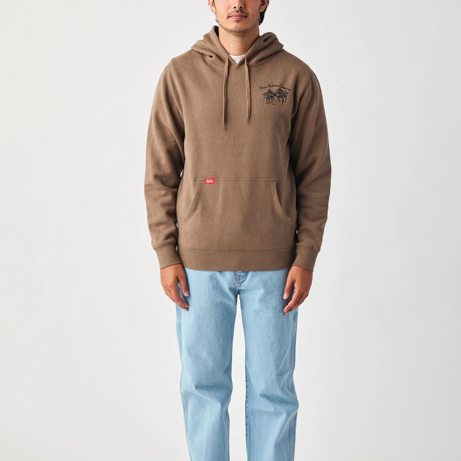 Seager Los Rios Hoodie Walnut Hooded Sweatshirt