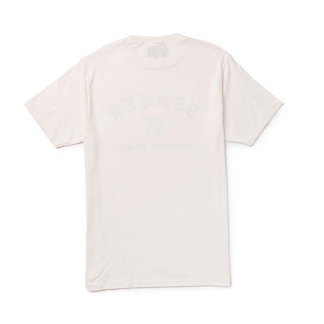 Seager Branded Vintage White S/s Shirt