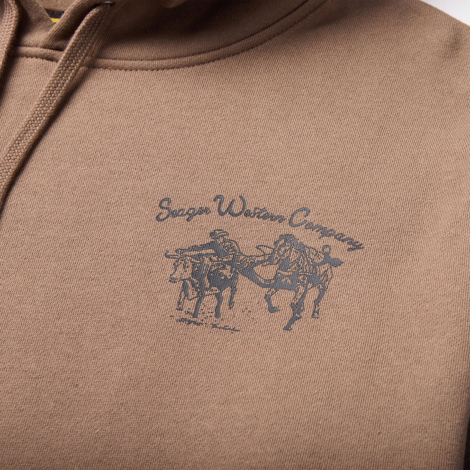 Seager Los Rios Hoodie Walnut Hooded Sweatshirt