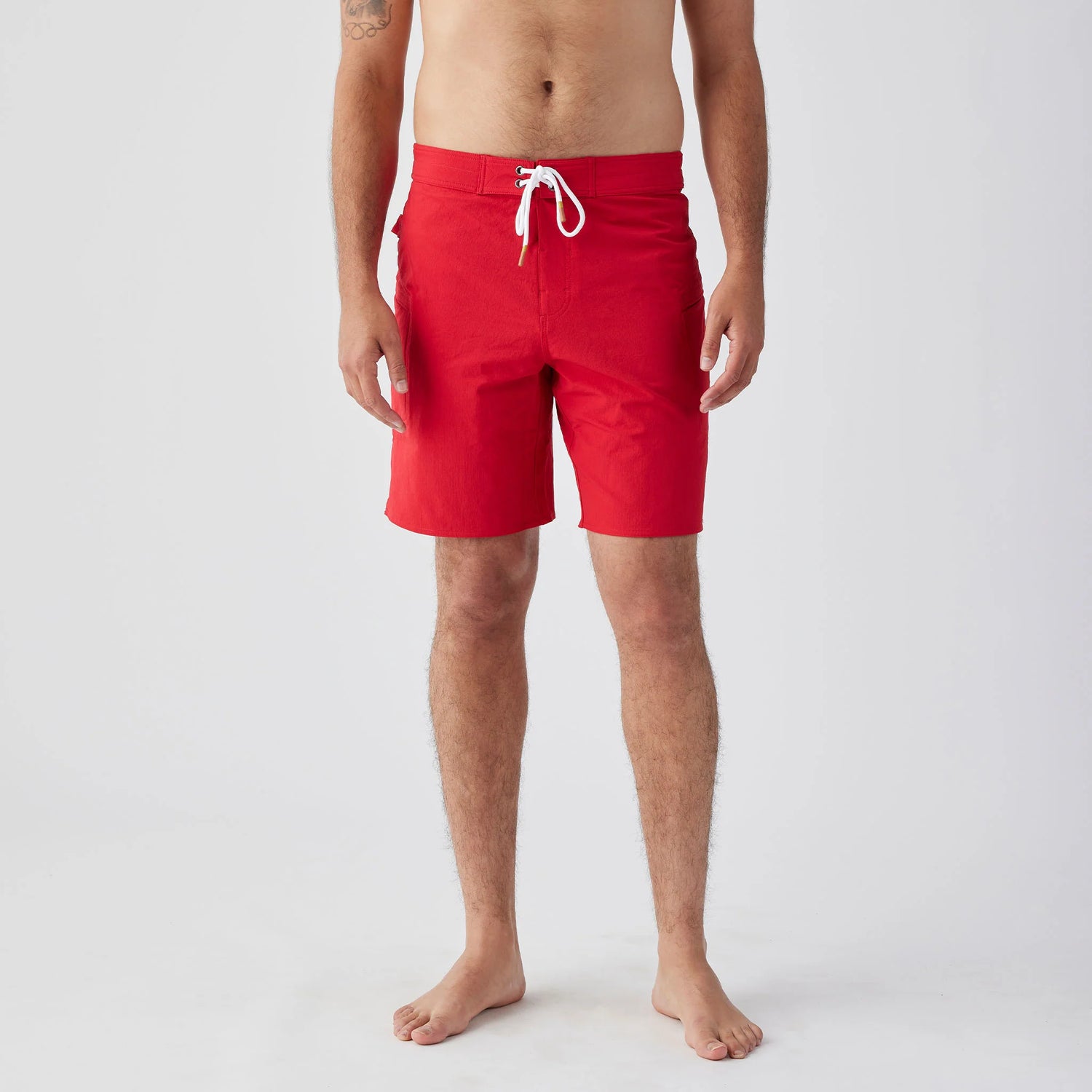 Seager Skipjack Red Trunks