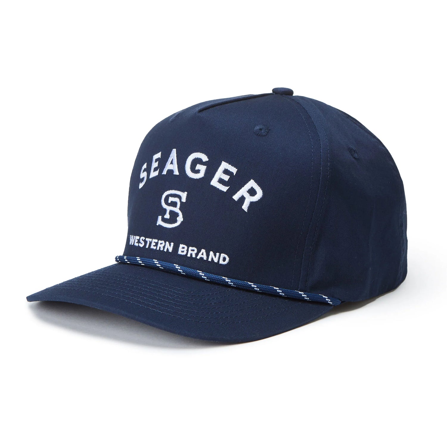 Seager Branded Blue Snapback Hat