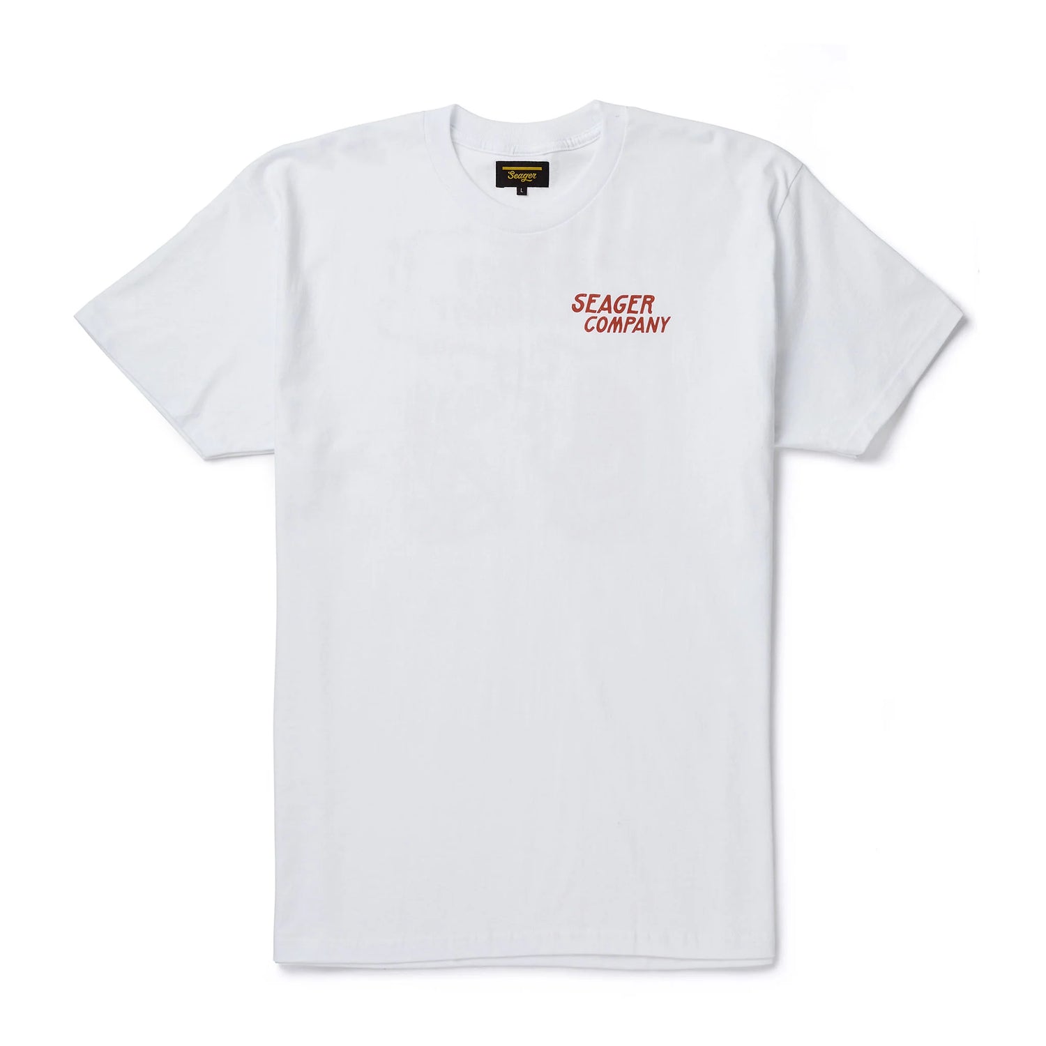 Seager Peace Vintage White S/s Shirt