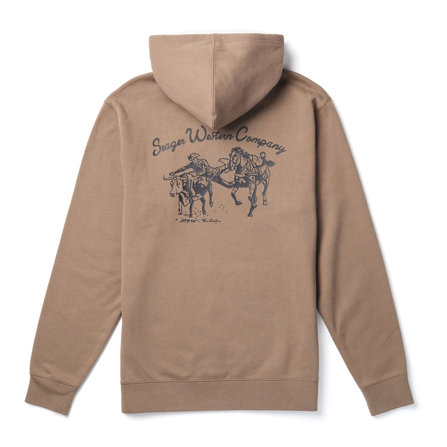 Seager Los Rios Hoodie Walnut Hooded Sweatshirt