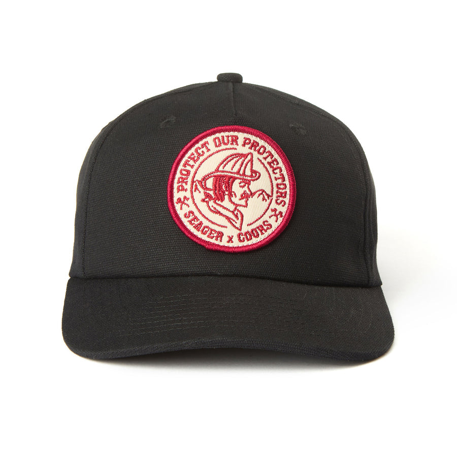 Seager x Coors Banquet Brave Black Snapback Hat