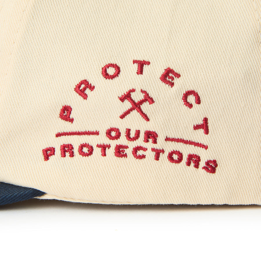 Seager x Coors Banquet P.O.P. Cream Navy Snapback