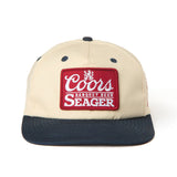 Seager x Coors Banquet P.O.P. Cream Navy Snapback