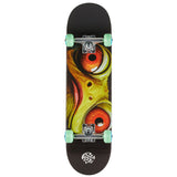 Push Gecko Eyes First Push Green 7.5" Complete Skateboard
