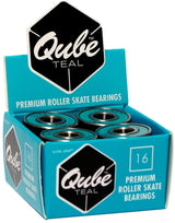 Sure-Grip Qube 8-Ball 7mm Teal (Set of 16) Roller Bearings