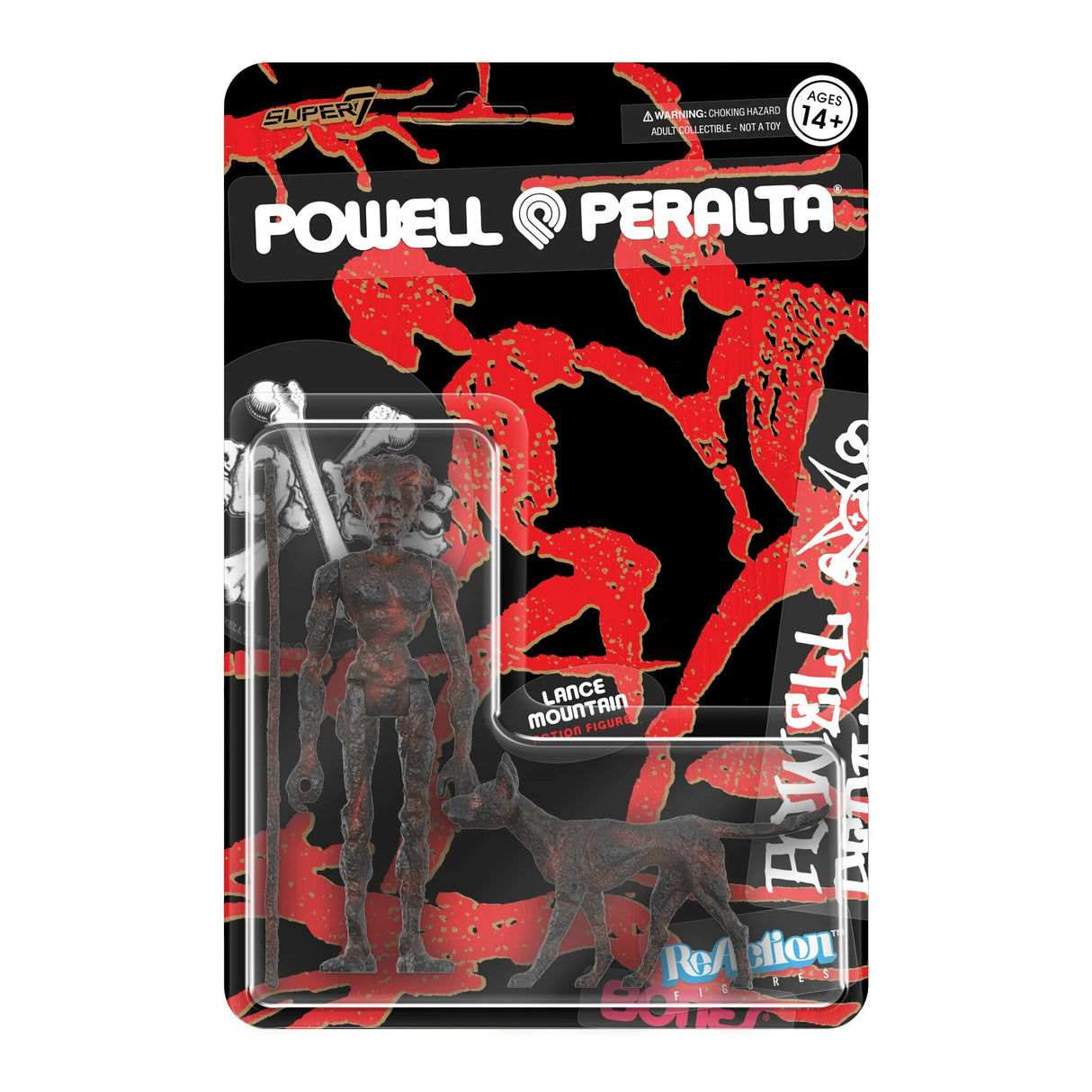 Super 7 Powell Peralta Lance Mountain Wave 3 ReAction Figure