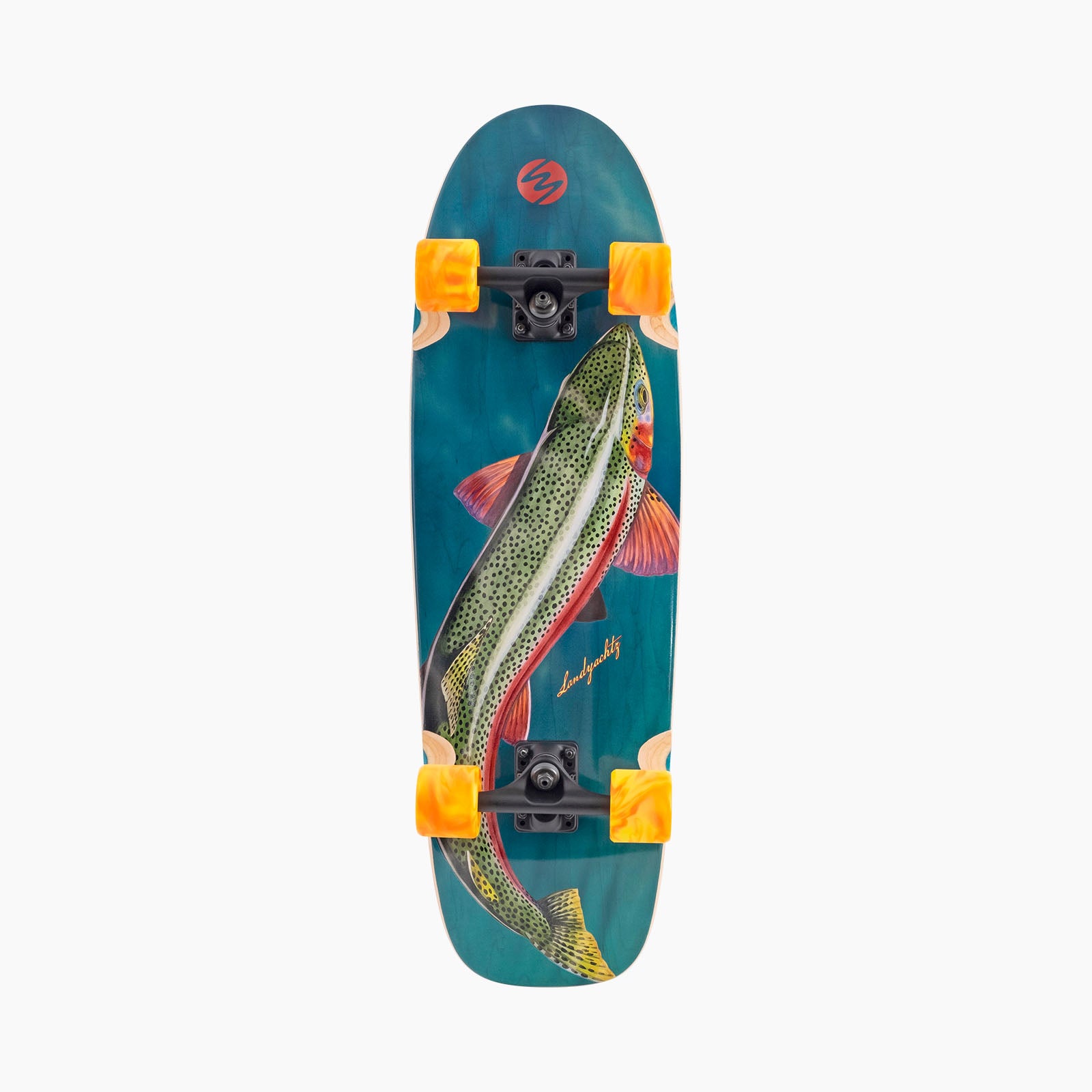 Landyachtz サーフスケートボード Landyachtz Raft Trout Cruiser Complete – Long Beach Skate Co