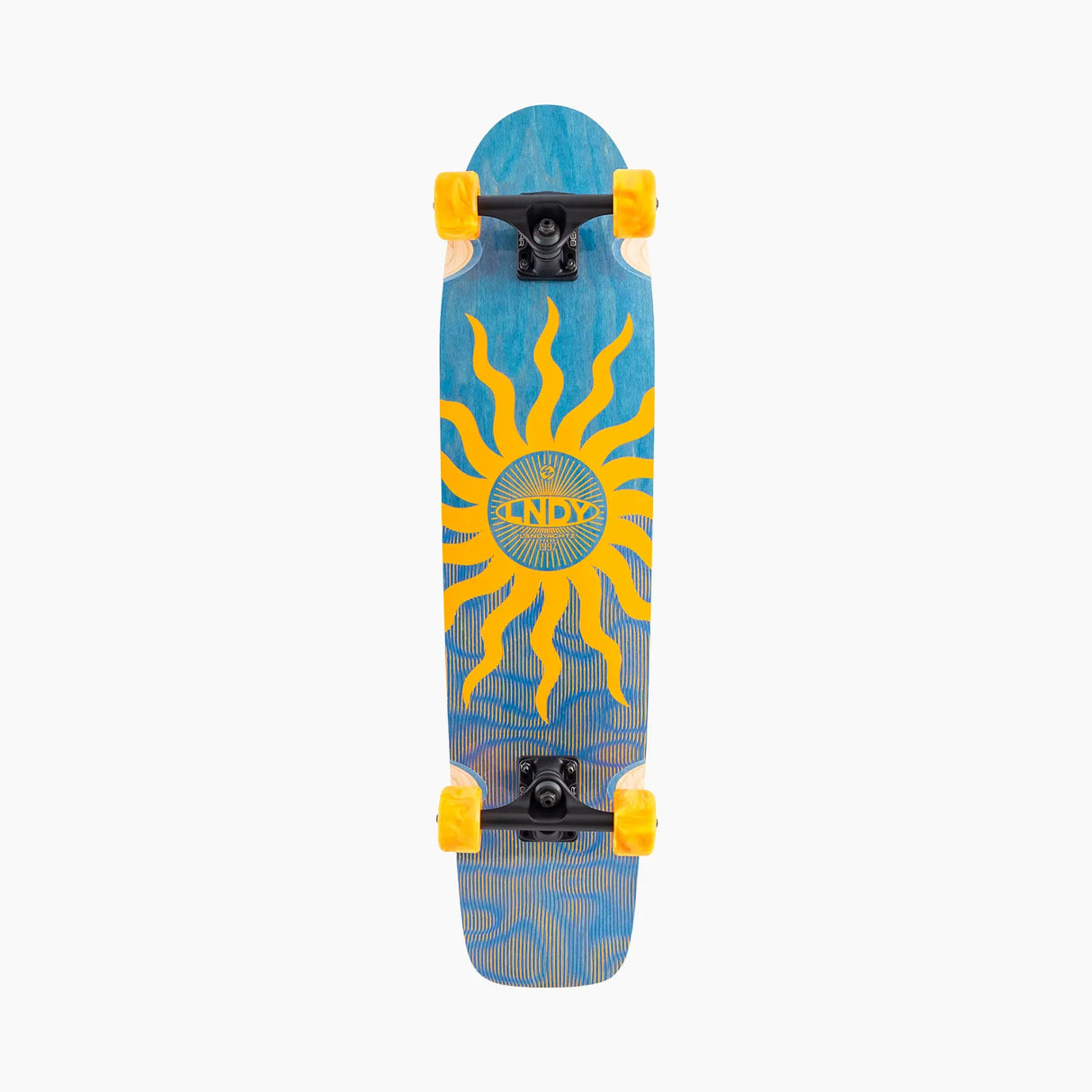 Landyachtz Rally Kitty Sun Jam Longboard Complete Skateboard