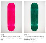 Fucking Awesome Louie Lopez 3D Frog Splite Veneer 8.25" Regular Shape Skateboard Deck